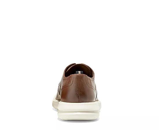 Cole Haan Grand+ Wingtip Men's Leather Oxford Shoes, Size: 10 Wide, British  Ivory Product Image
