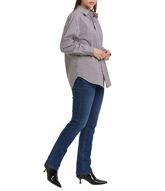 Dear John Lola Oversized Collared Long-Sleeve Button-Down Shirt Product Image