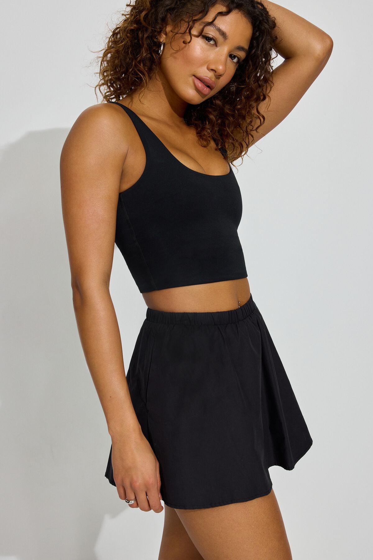 Peyton Poplin Skort Product Image