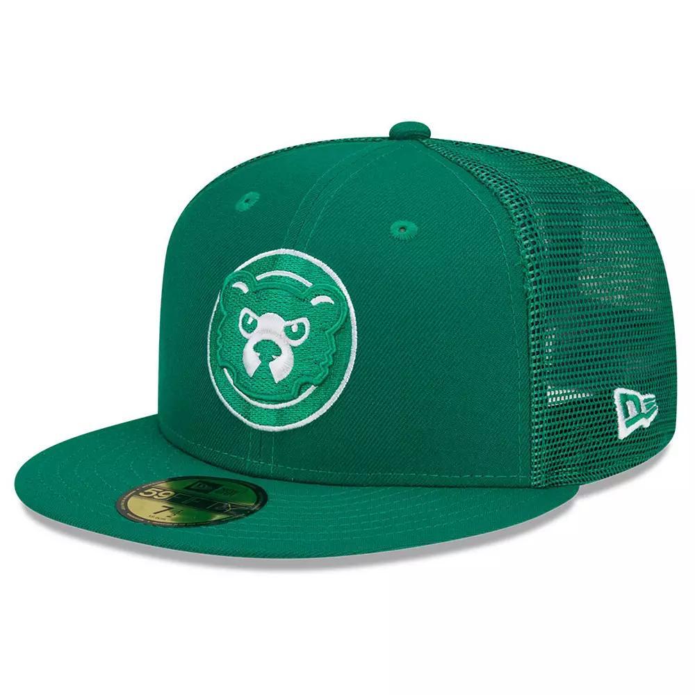 Men's New Era Green Chicago Cubs 2022 St. Patrick's Day On-Field 59FIFTY Fitted Hat, Size: 6 7/8 Product Image
