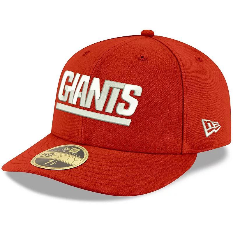 Mens New Era New York Giants Omaha Throwback Low Profile 59FIFTY Fitted Hat Product Image
