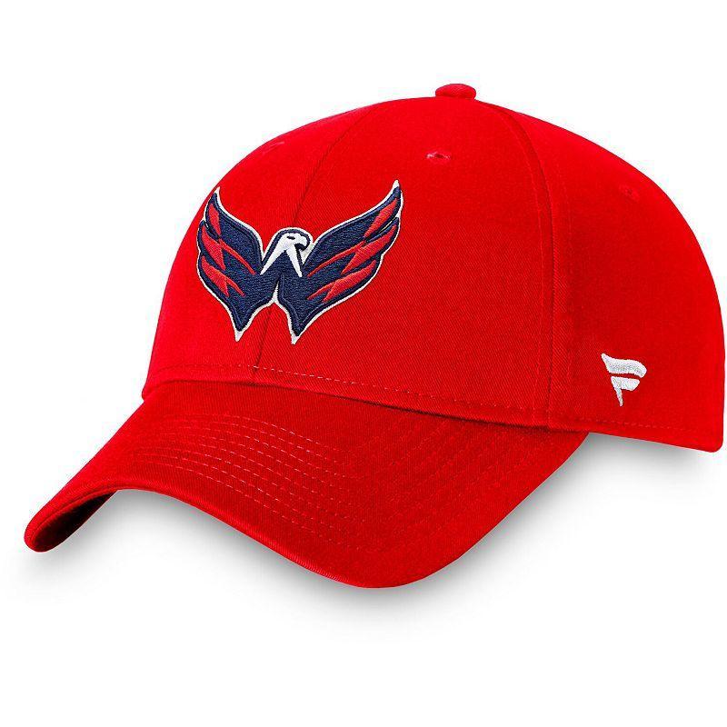 Mens Fanatics Branded Washington Capitals Core Adjustable Hat Product Image