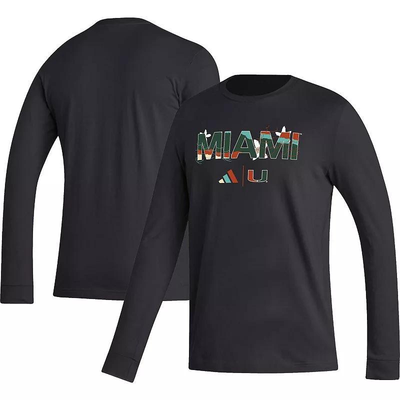 Mens adidas Nebraska Huskers Honoring Excellence Long Sleeve T-Shirt Product Image