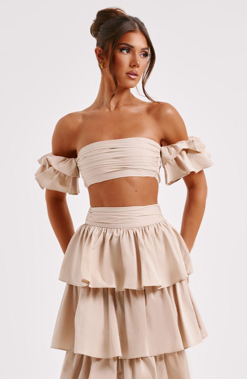 Joy Top - Beige Product Image