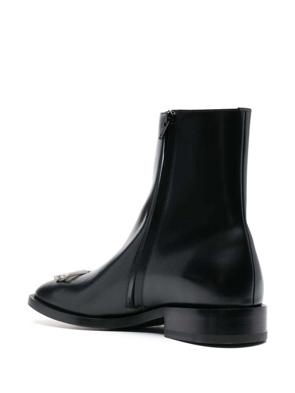 Rim BB Icon leather ankle boots Product Image