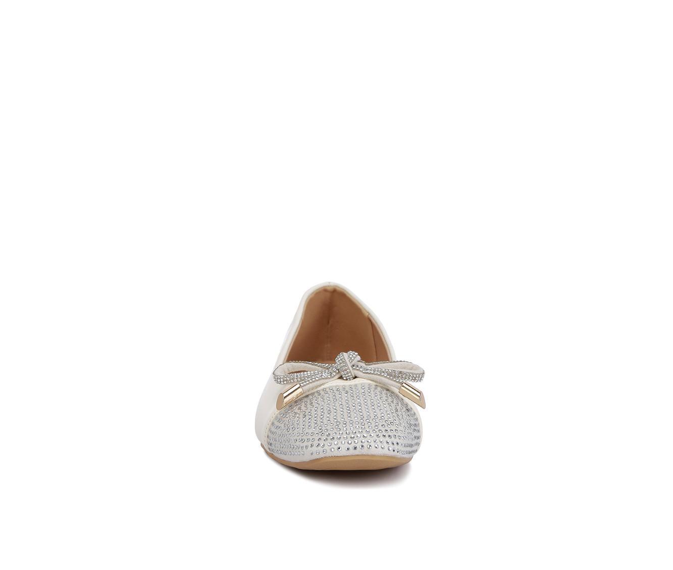 Women's London Rag Rhinestone Toe Cap Flats Product Image