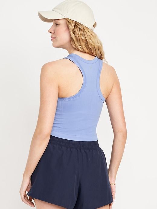 Fluid Seamless Fitted Crop Tank Top Product Image