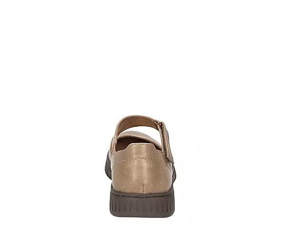 Easy Street Joyful Women's Mary Jane Flats, Size: 6.5 Wide, Brown Product Image