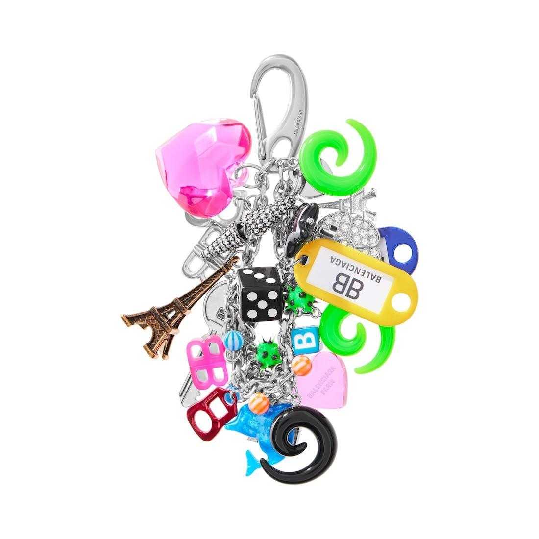 Pigalle Collector Bag Charm/keychain in Silver Product Image