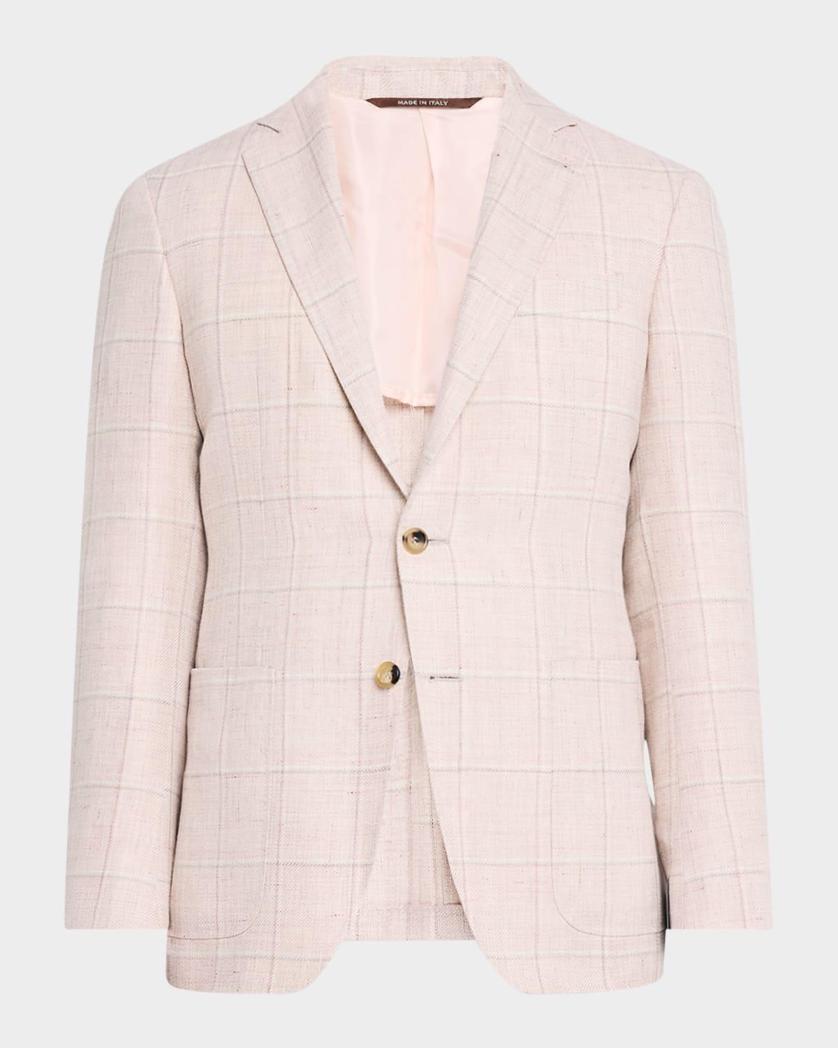 Mens Windowpane Sport Coat Product Image