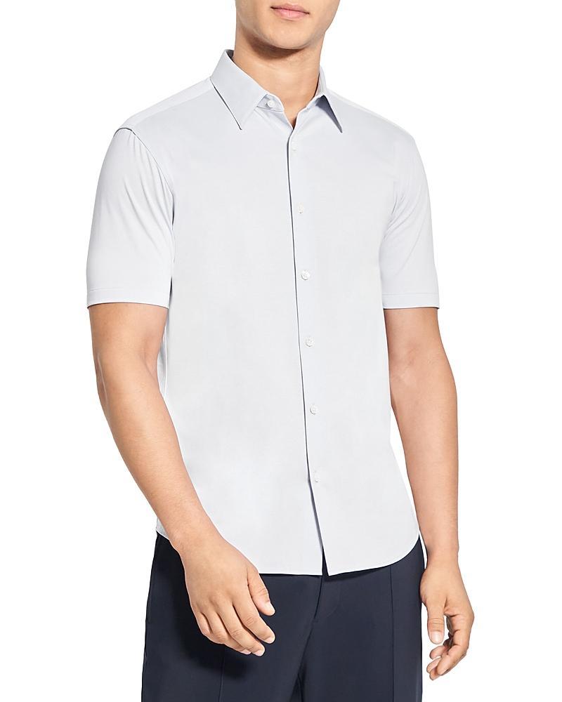 Mens Irving Short Sleeve Shirt in Structure Knit Product Image