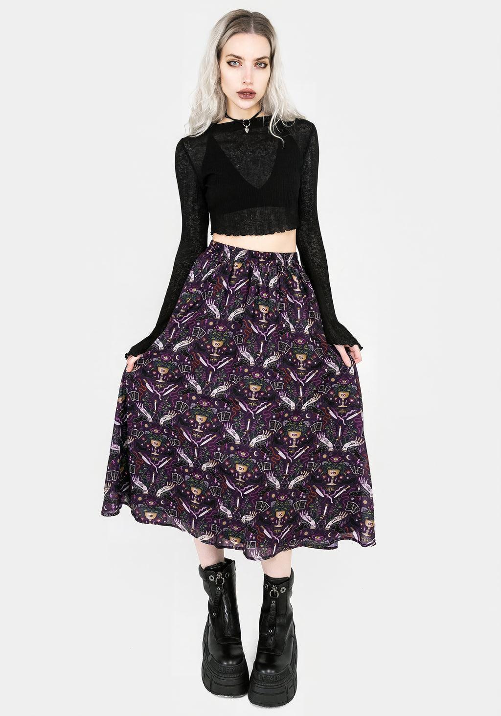 Modern Mystic Midi Skirt Product Image