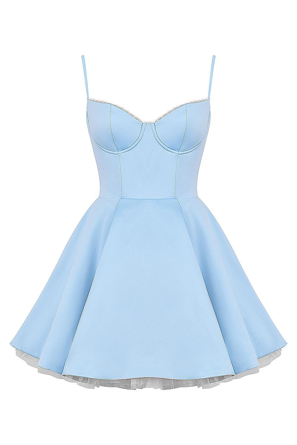 Minimoiselle  cinderella blue tulle mini dress Product Image