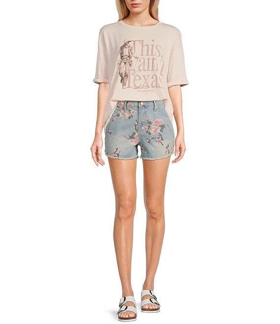 The Laundry Room Short Sleeve This Ain't Texas Oversized T-Shirt Product Image