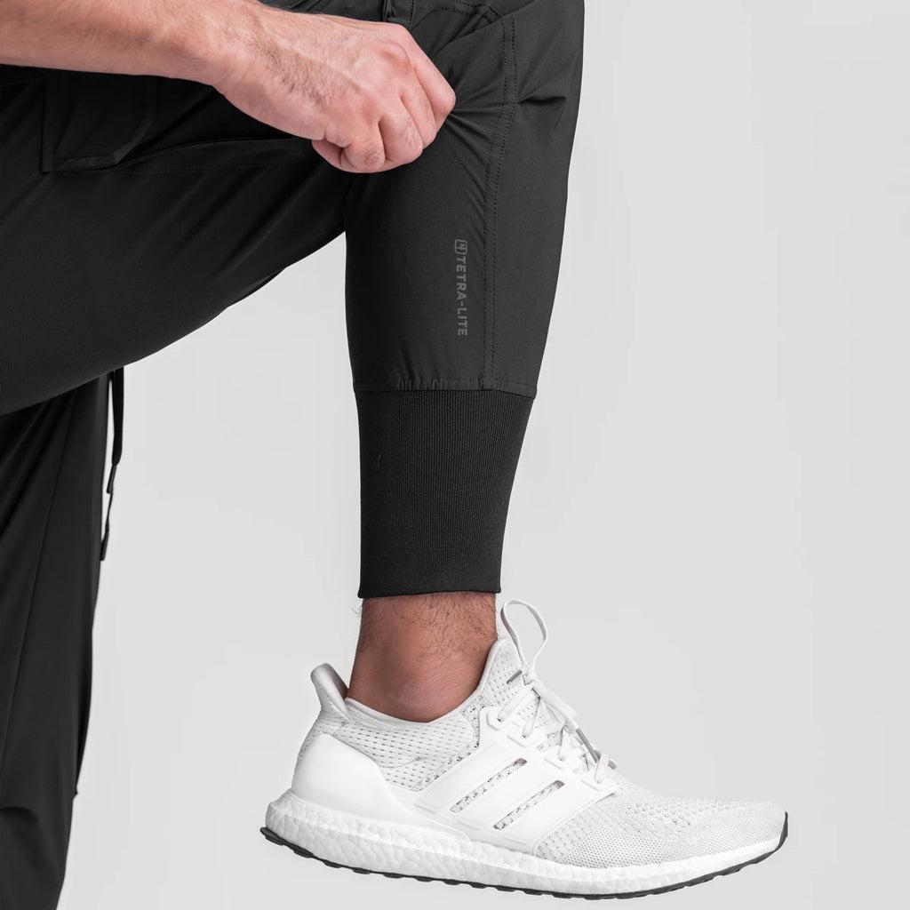 0437. Tetra-Lite® Cargo High Rib Jogger - Black Product Image
