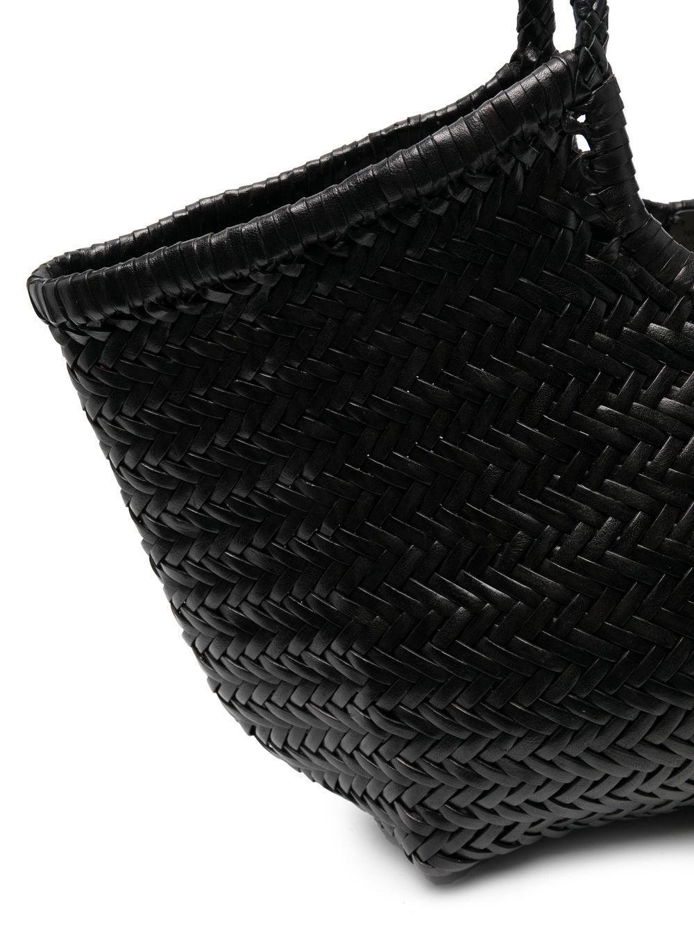 Nantucket interwoven leather tote bag Product Image