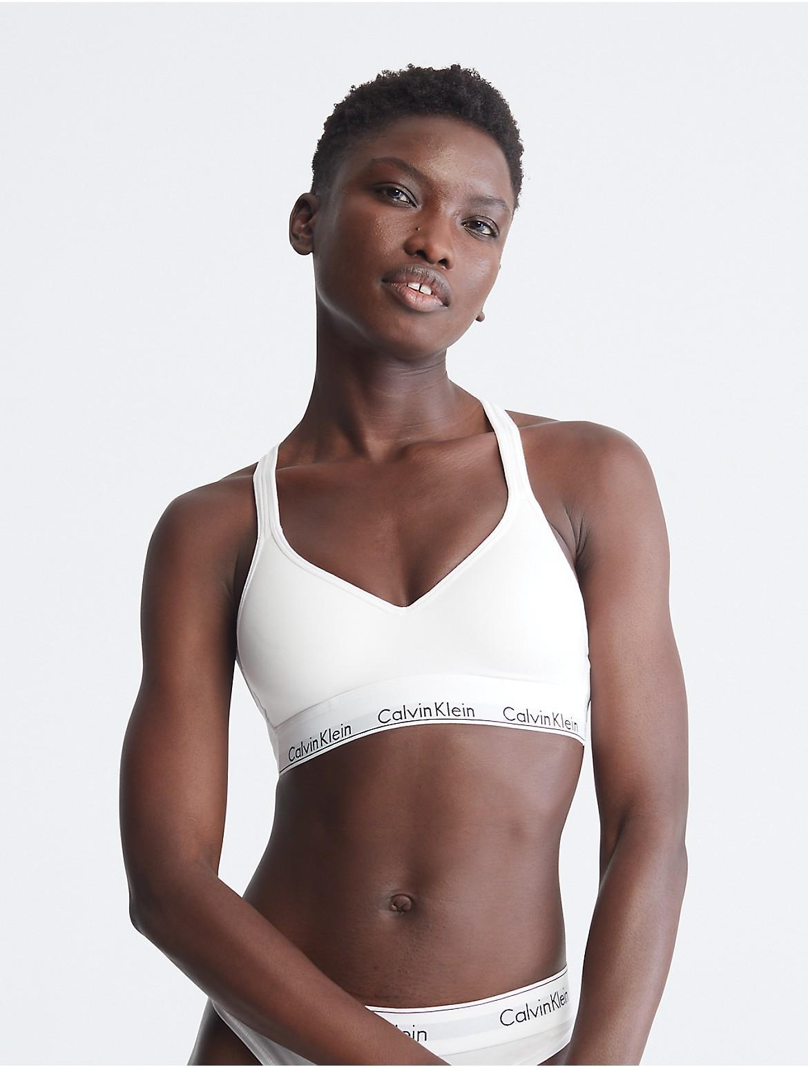 Calvin Klein Modern Cotton Padded Bralette QF1654, Women's, Size: Large, Black Product Image