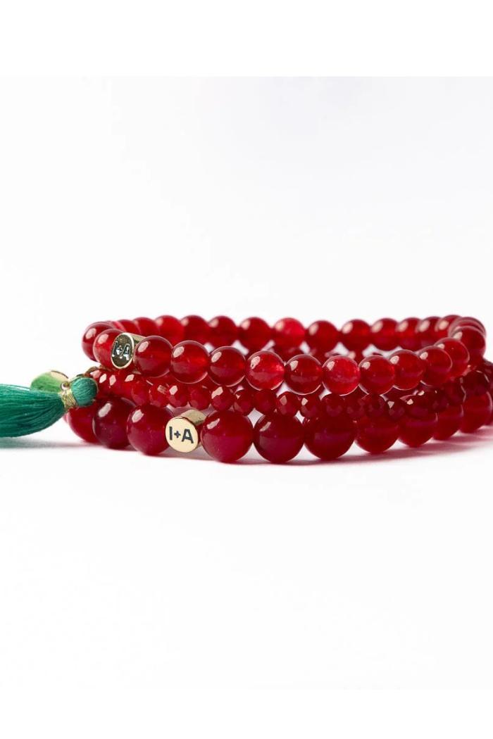 Addison Set Of 3 Stretch Bracelets Glass And Crystal With Bag Product Image