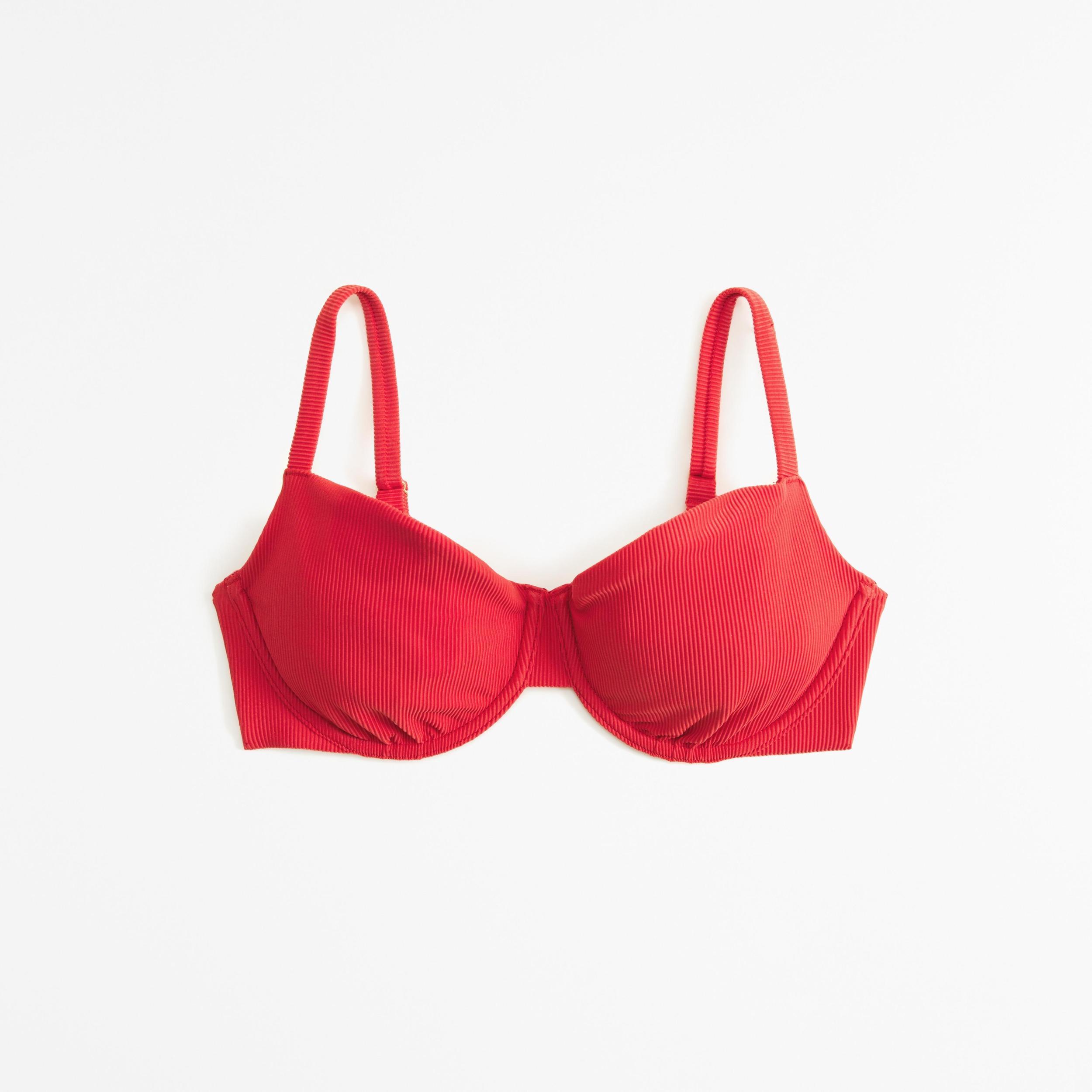 Curve Love 90s Clean Underwire Bikini Top Product Image