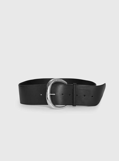 The Other Side Belt Black / Silver Product Image