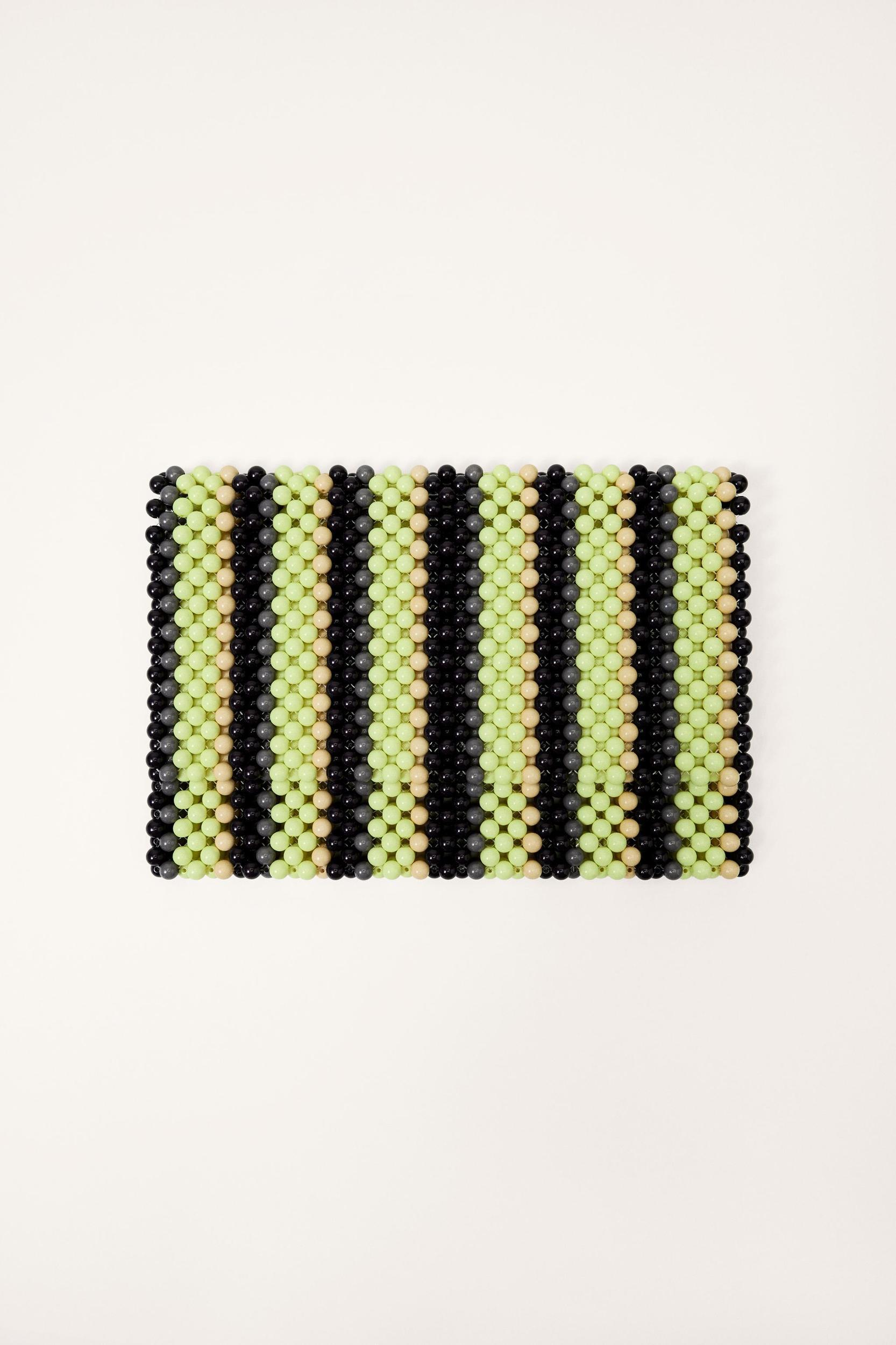 LIMITED EDITION STRIPED WIDE FIT PANTS Product Image