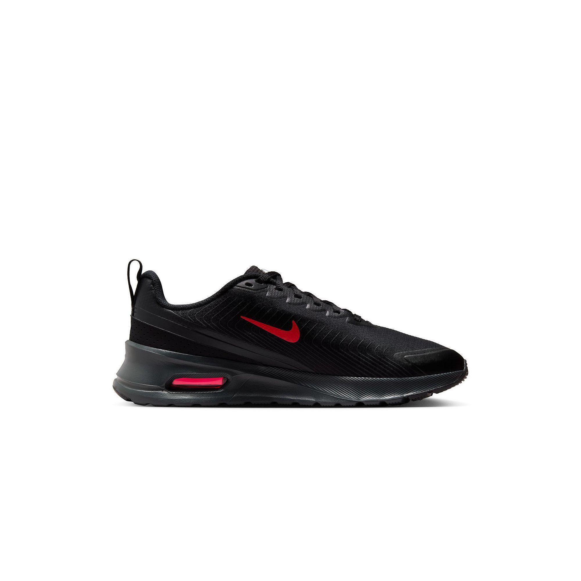 Nike Air Max Nuaxis Men's Running Shoes, Women's, Size: 12, Black University Red Product Image
