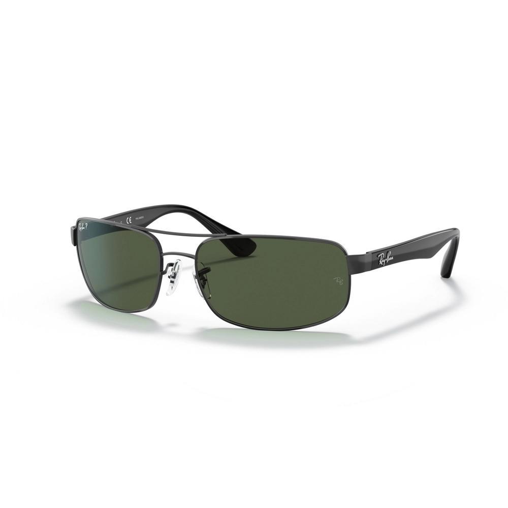 Ray-Ban Mens 0RB3445 61mm Rectangle Polarized Sunglasses Product Image