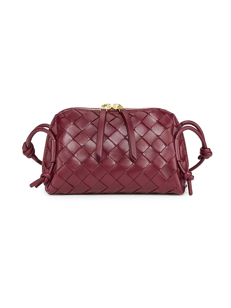 Womens Intrecciato Nappa Leather Pouch Product Image
