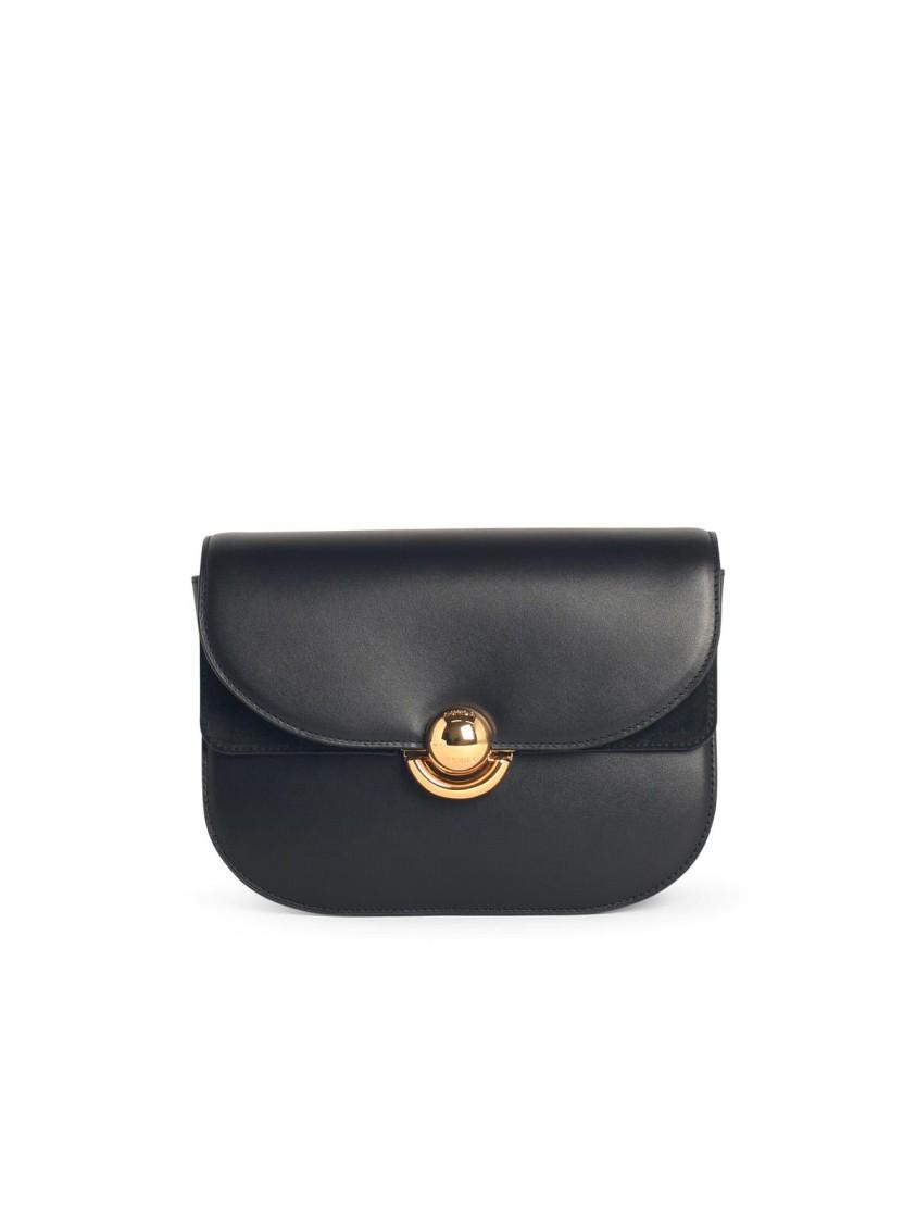 FURLA 'sfera' Black Leather Crossbody Bag Product Image