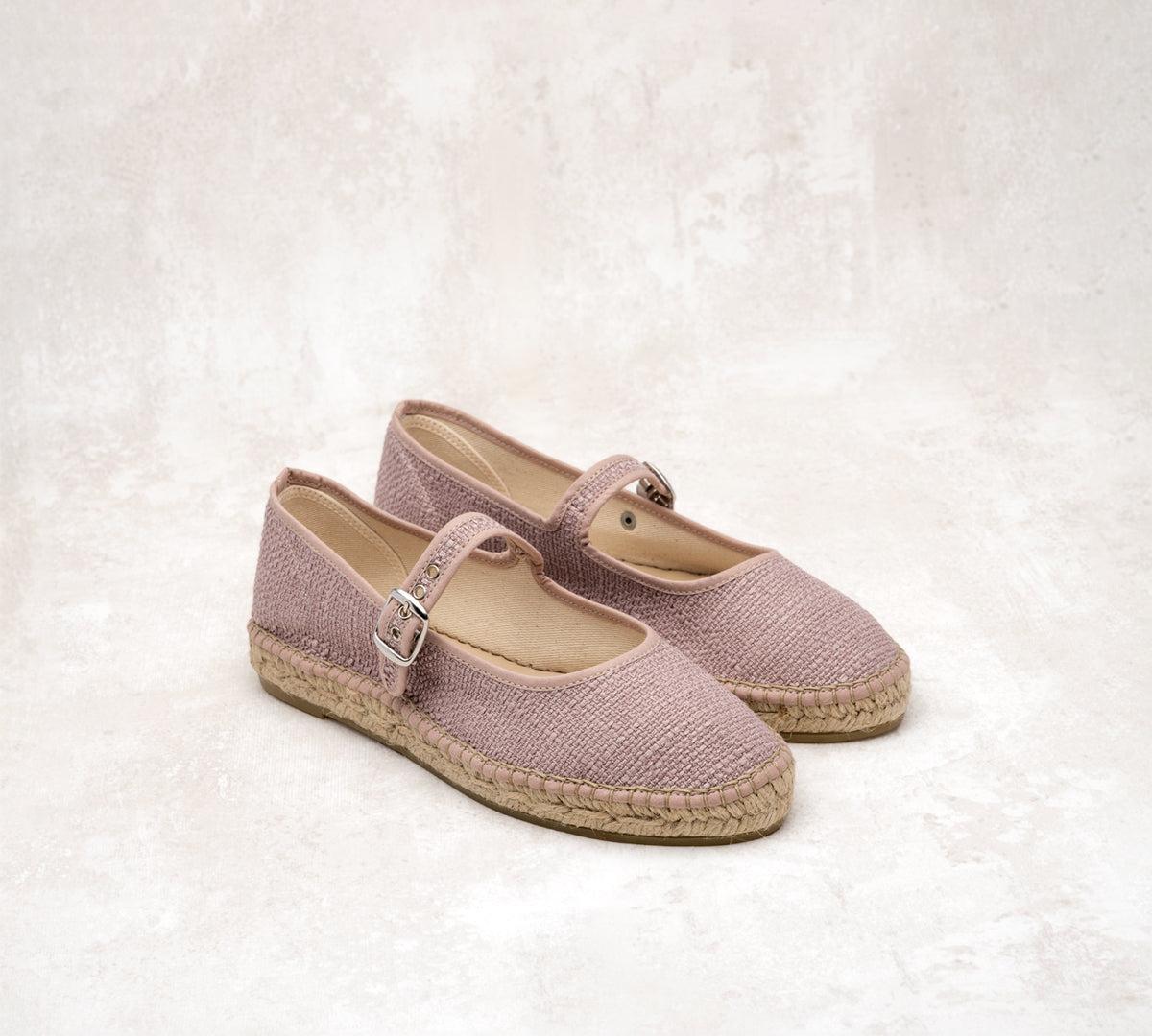 Espadrille Mary Jane Weaved Blush Product Image