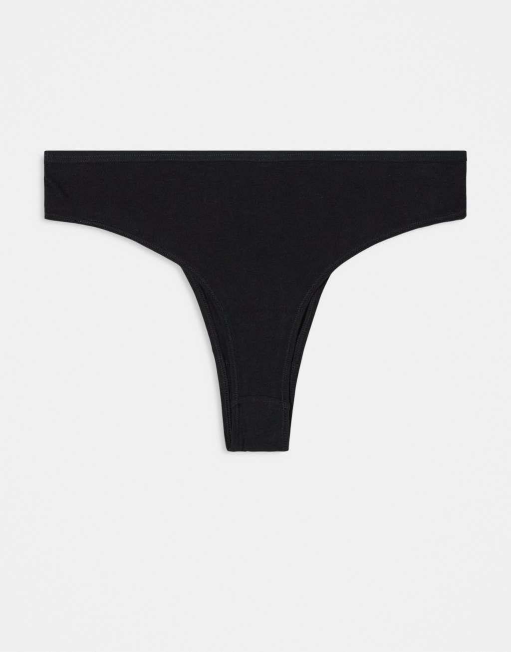 Weekday Inez 3-pack briefs in black Product Image