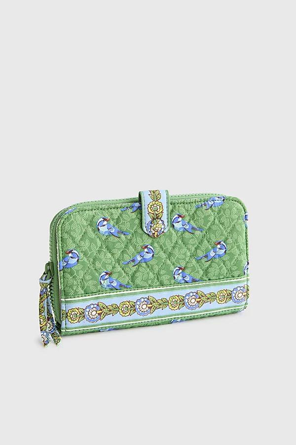 Vera Bradley Quilted Cotton Large Tab Wallet Womens at Urban Outfitters Product Image