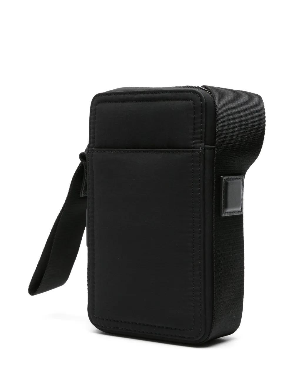 JACQUEMUS Le Cuerda Vertical Messenger Bag In Black Product Image