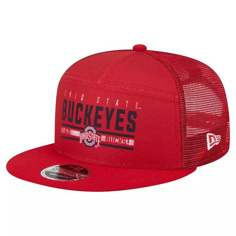 Men's New Era Wine Cleveland Cavaliers Evergreen Meshback 9FIFTY Snapback Hat, Team Product Image