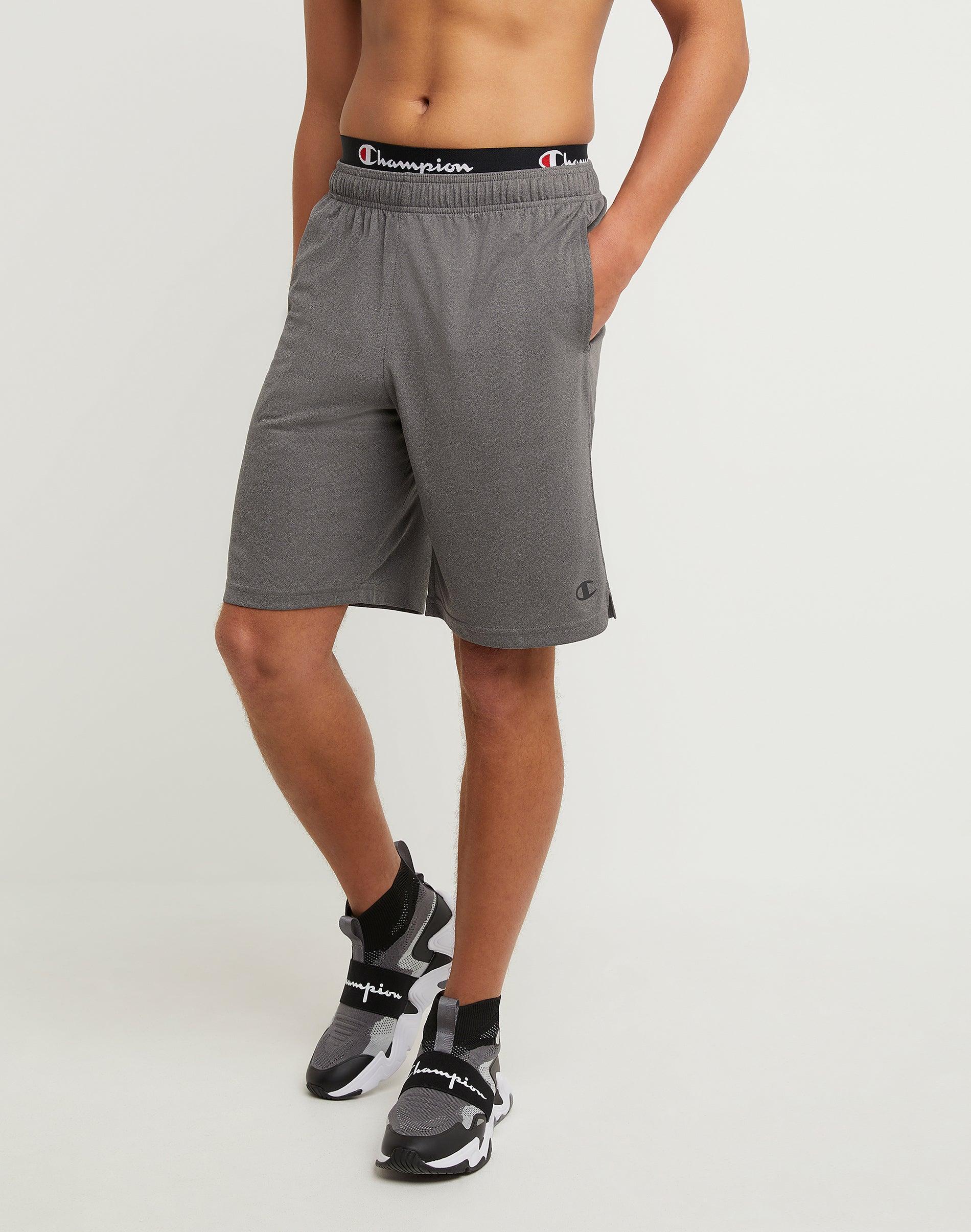 Men's Champion® Cross Training 10-Inch Shorts, Size: XXL, Black Product Image