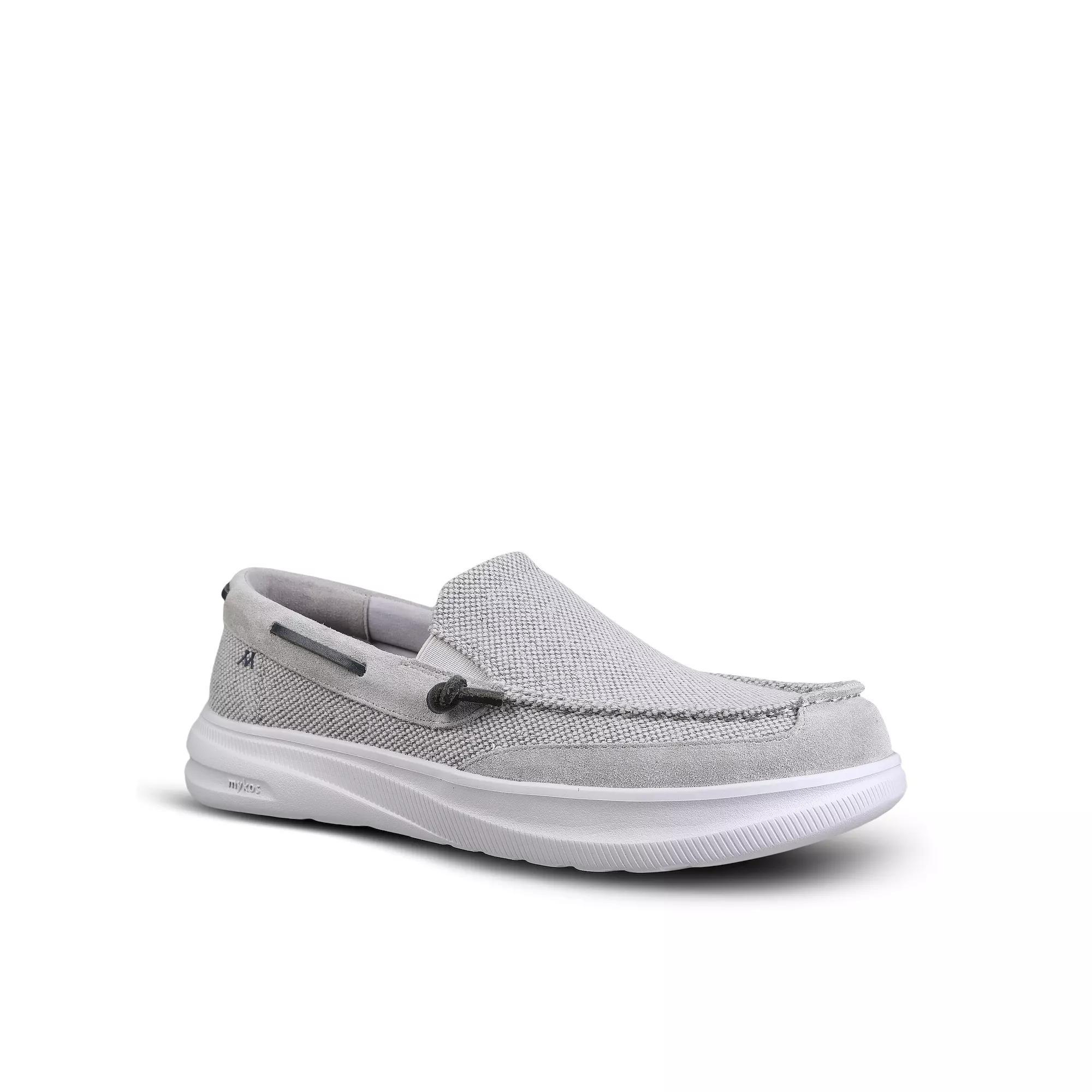 Mykos Calvin Men's Slip-On Shoes, Size: 8.5, Gray Product Image