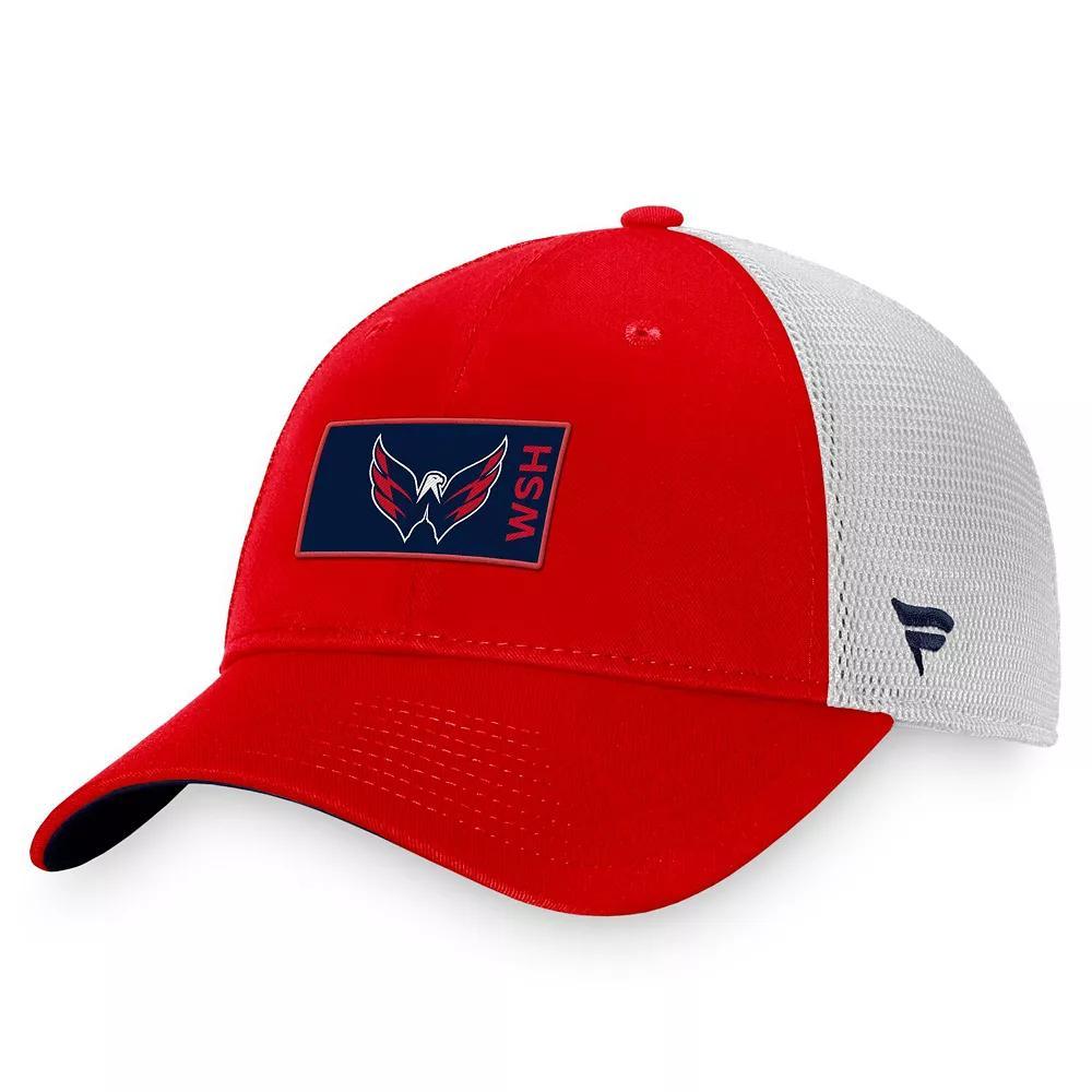 Men's Fanatics Branded Teal/White San Jose Sharks Authentic Pro Rink Trucker Snapback Hat, Sks Blue Product Image