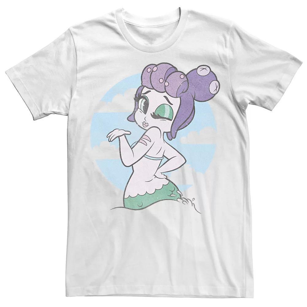 Men's Cuphead Cala Maria Yoo Hoo Wink Graphic Tee, Size: Small, White Product Image
