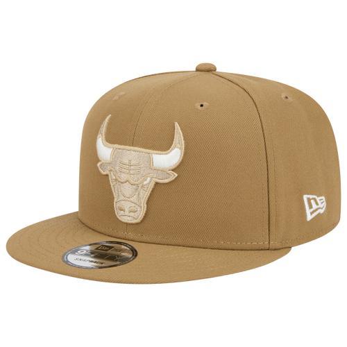Men's New Era  Tan Chicago Bulls 2024/25 City Edition Alternate 9FIFTY Snapback Hat, Team Product Image