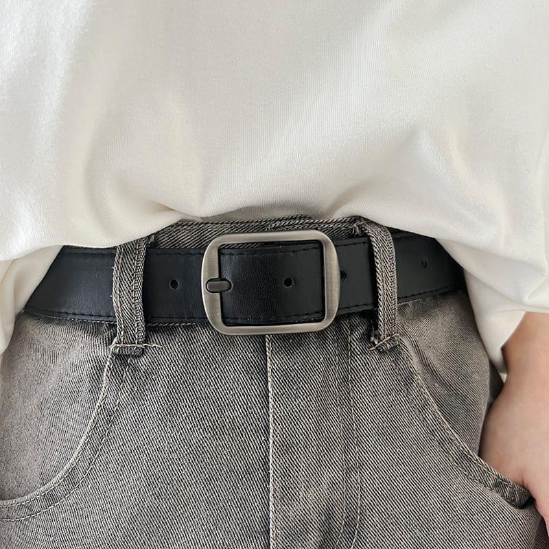 Faux Leather Belt Product Image