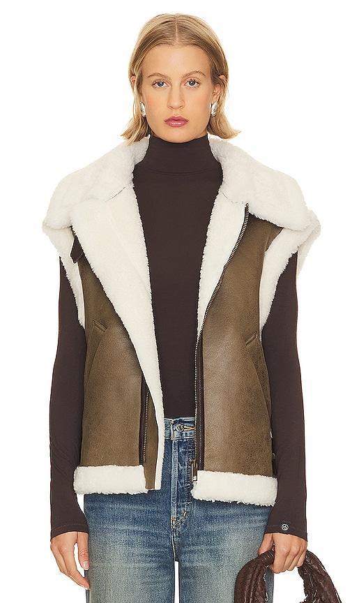 Apparis Luca Faux Shearling Vest Product Image