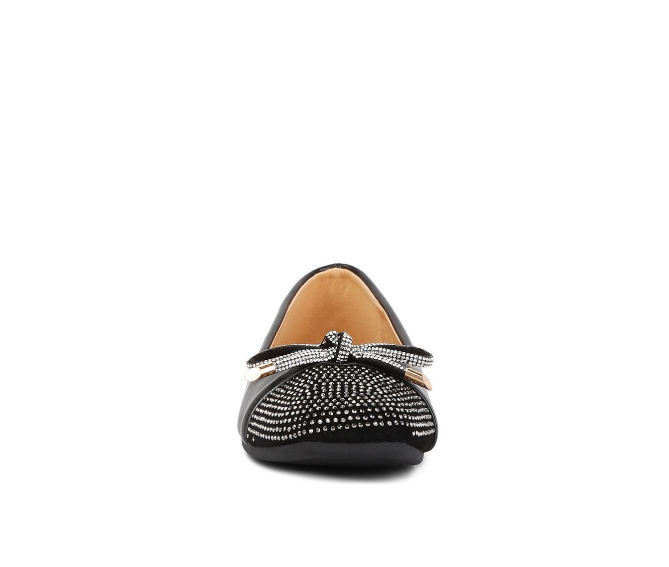 Women's London Rag Rhinestone Toe Cap Flats Product Image
