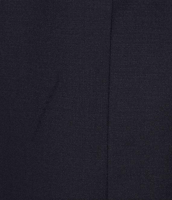 Hickey Freeman Modern Fit Flat Front Solid 2-Piece Suit Product Image