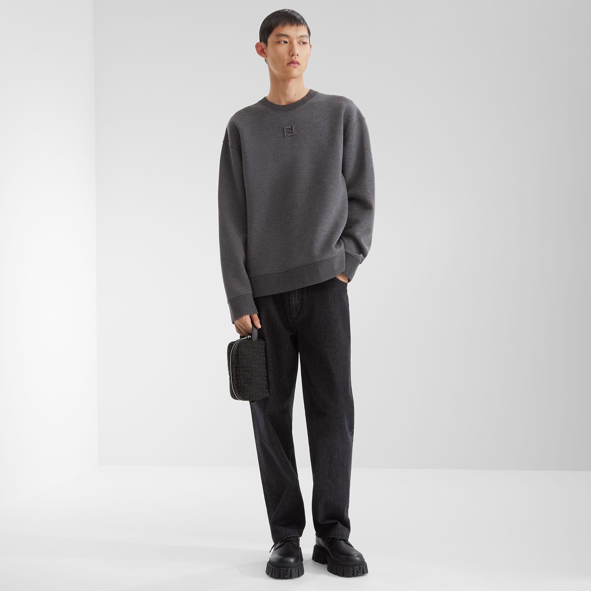 SweatshirtDark gray cotton sweatshirt Product Image