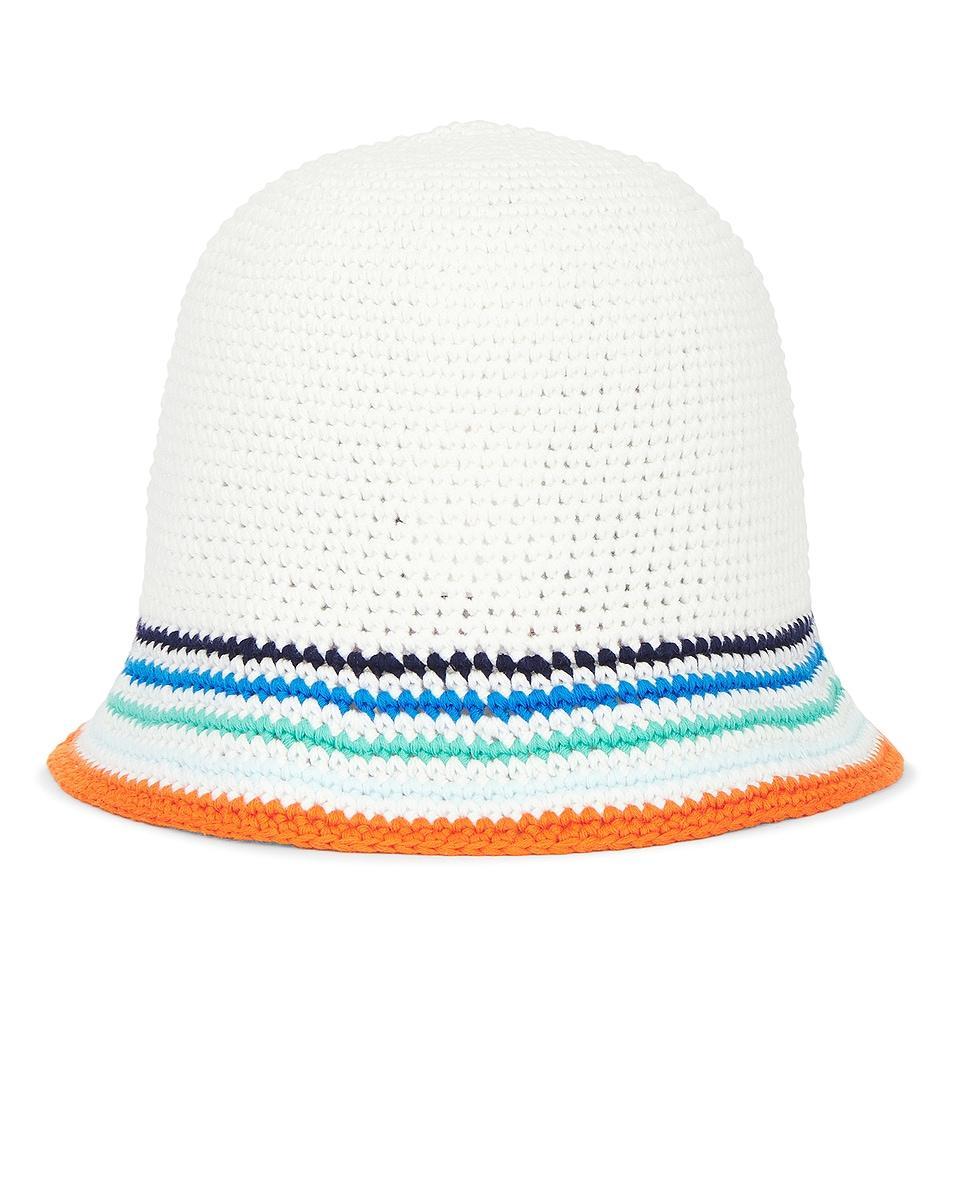 Striped Crochet Hat Product Image