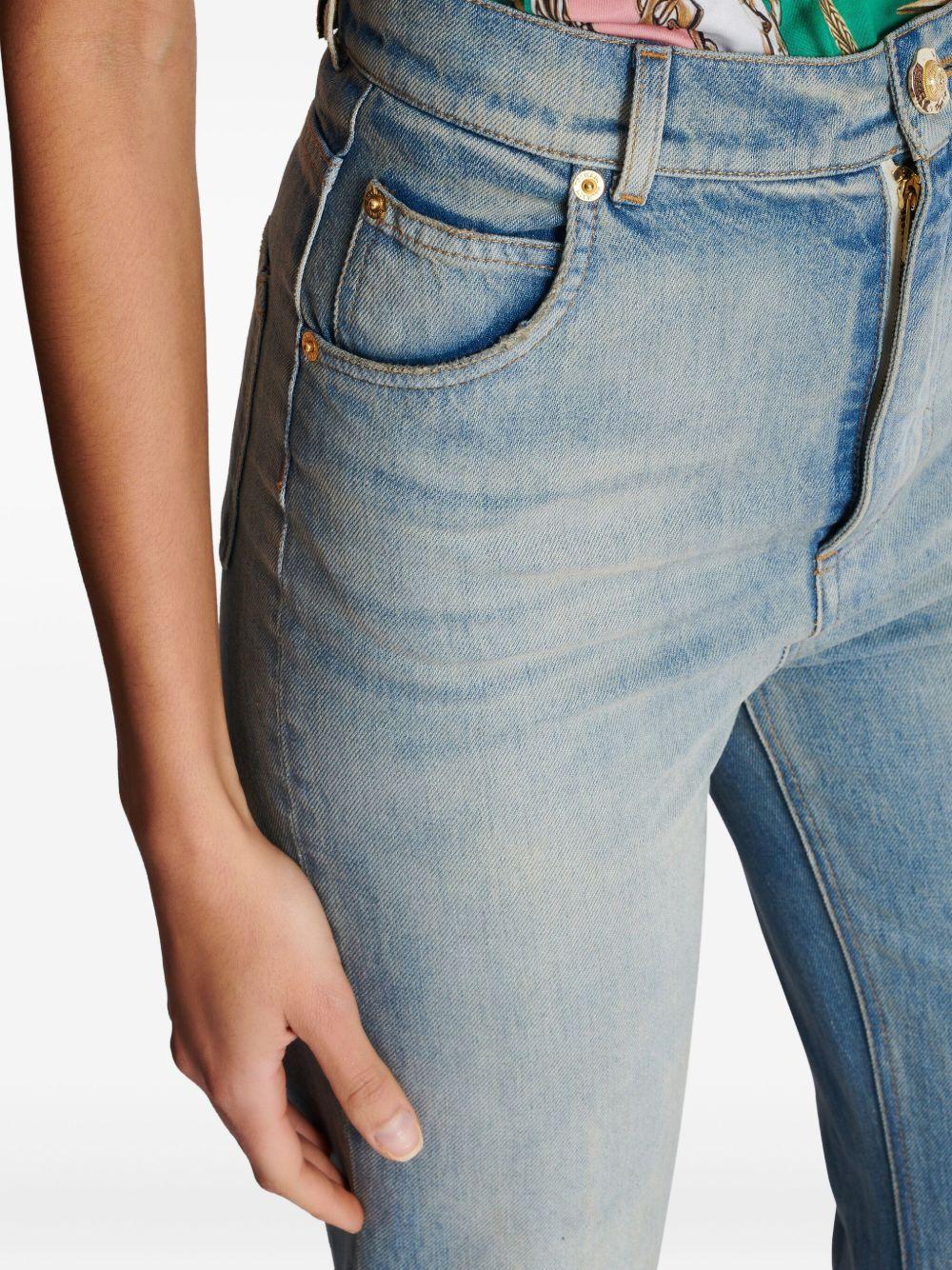 logo-patch jeans Product Image