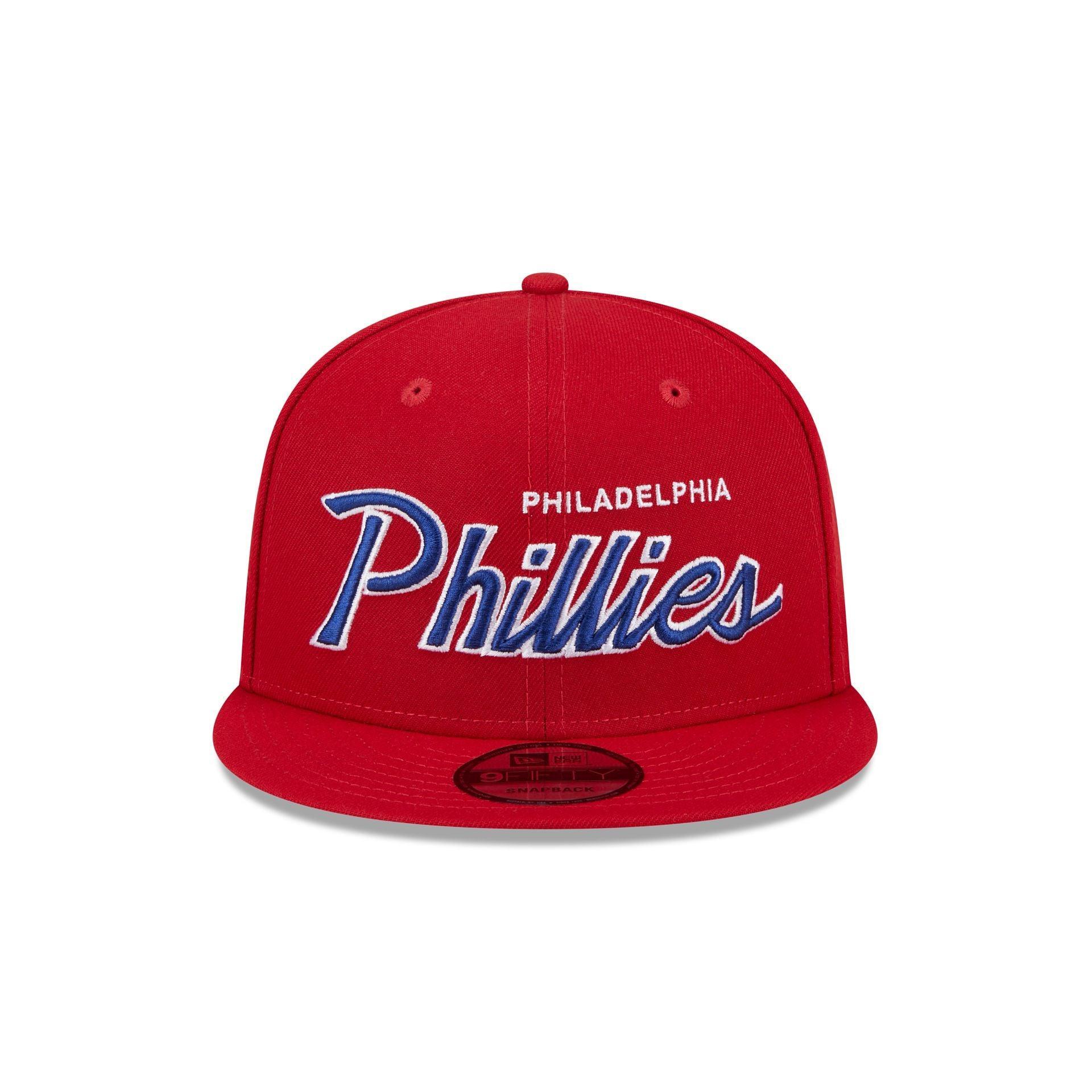 Philadelphia Phillies Wordmark 9FIFTY Snapback Hat Male Product Image