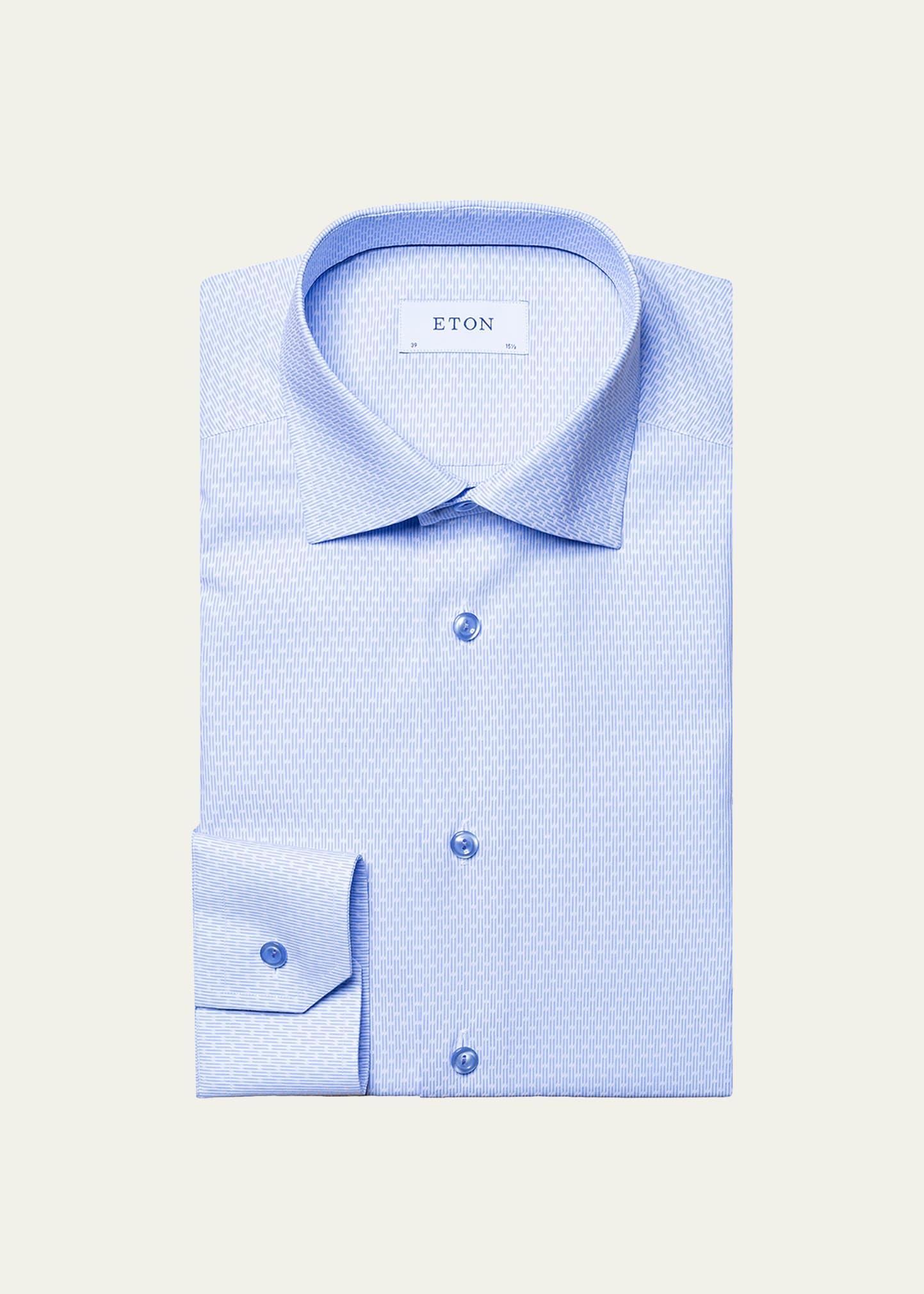 Mens Contemporary Fit Cotton Twill Dress Shirt Product Image