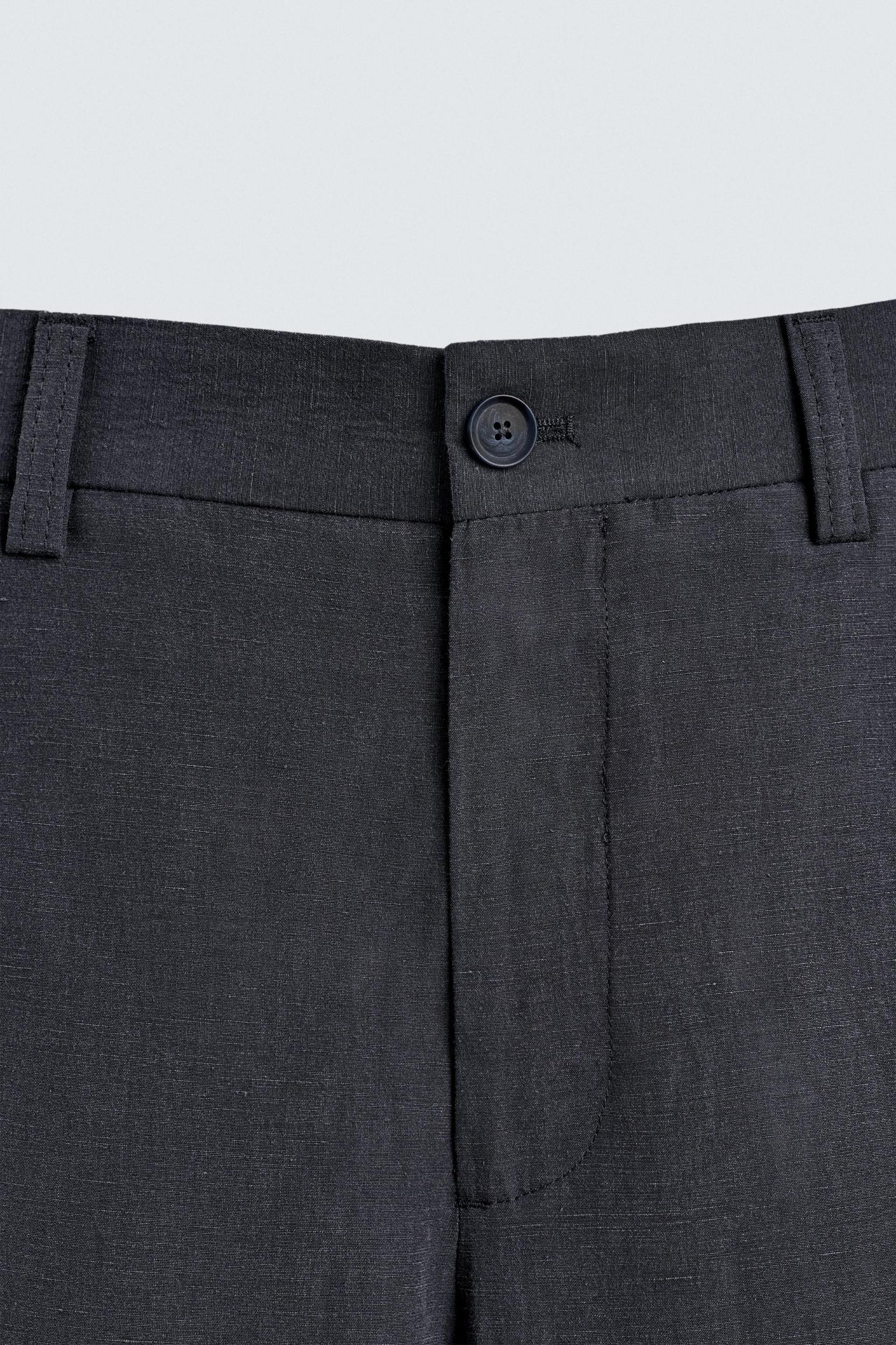 FLOWY STRAIGHT FIT PANTS Product Image