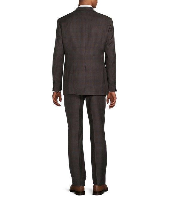 Hart Schaffner Marx Chicago Classic Fit Pleated Plaid Print 2-Piece Suit Product Image